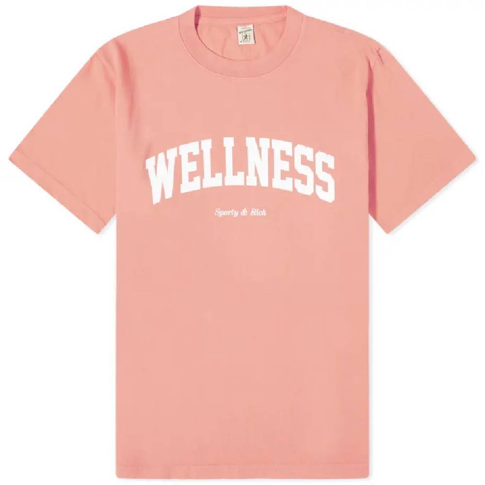 

Футболка Sporty & Rich Wellness Ivy, розовый