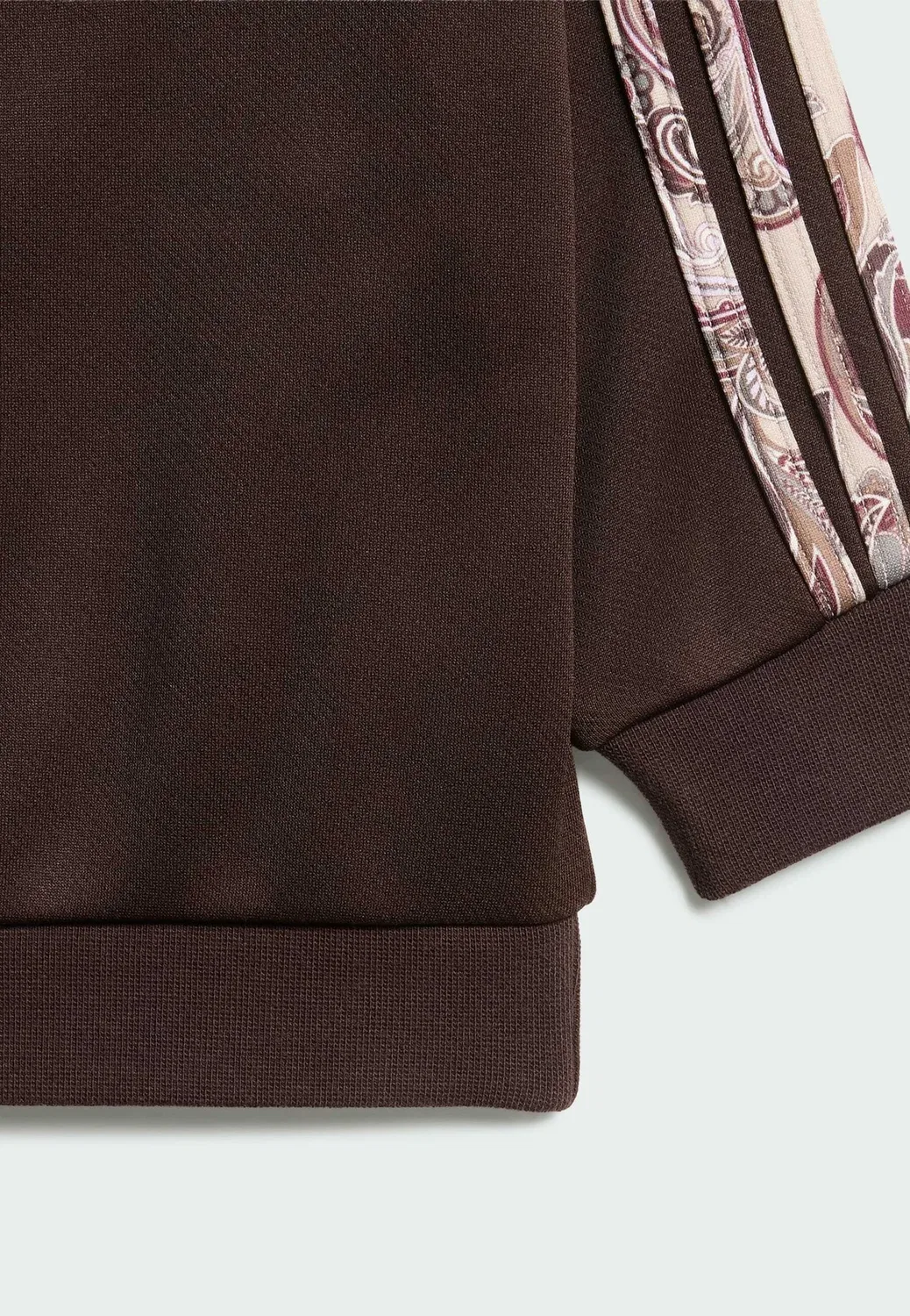 Комплект Adidas x Liberty London: толстовка оверсайз с круглым вырезом и леггинсами Adidas Originals, Aurora Coffee Multi Multicolor Taupe — фото 3