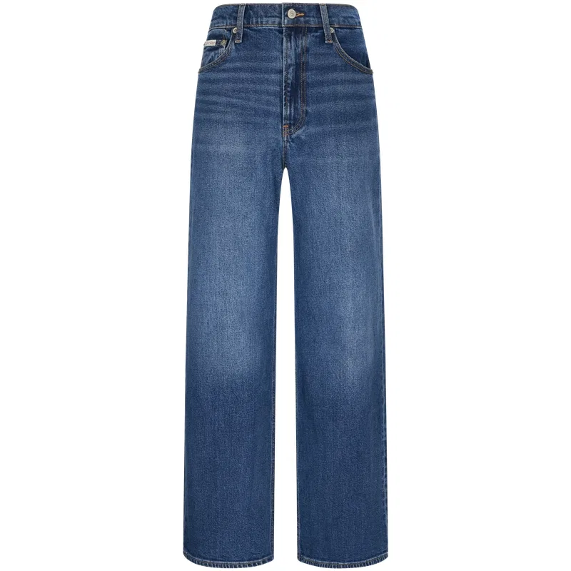 Джинсы широкие Calvin Klein, Denim Blue