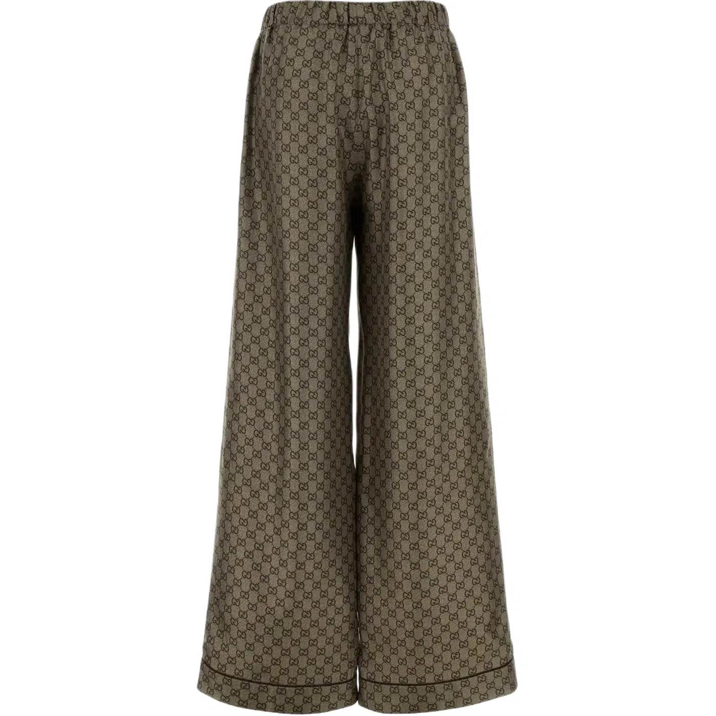 Брюки GUCCI Casual Pants, Коллекция SS26, Бежевый — фото 3