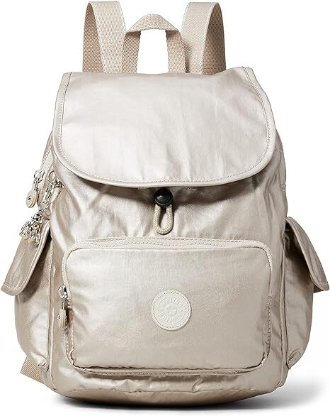 

Женская женская сумка Kipling City Pack S, серебро (металлическое свечение)