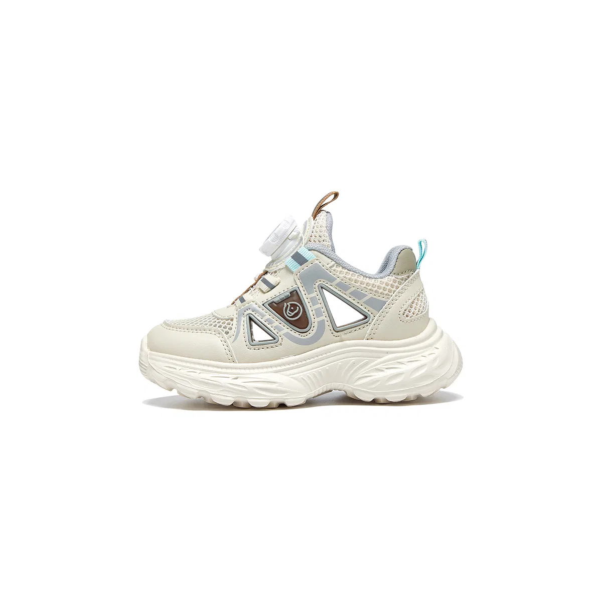 Детские кроссовки с дышащим верхом MQD, Beige Gray