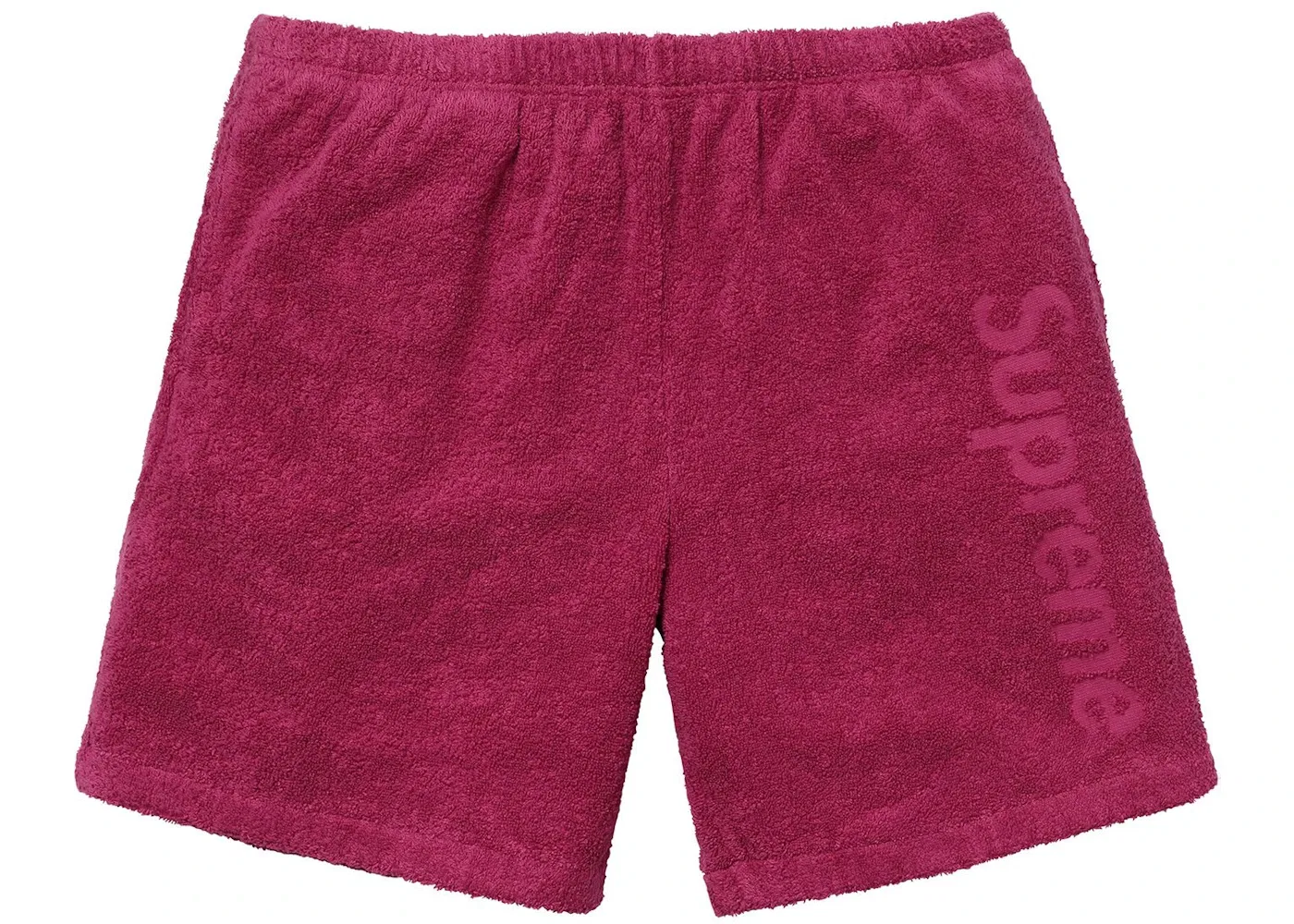 Мужские шорты с логотипом Supreme Terry Logo Short Supreme, Dark Rose
