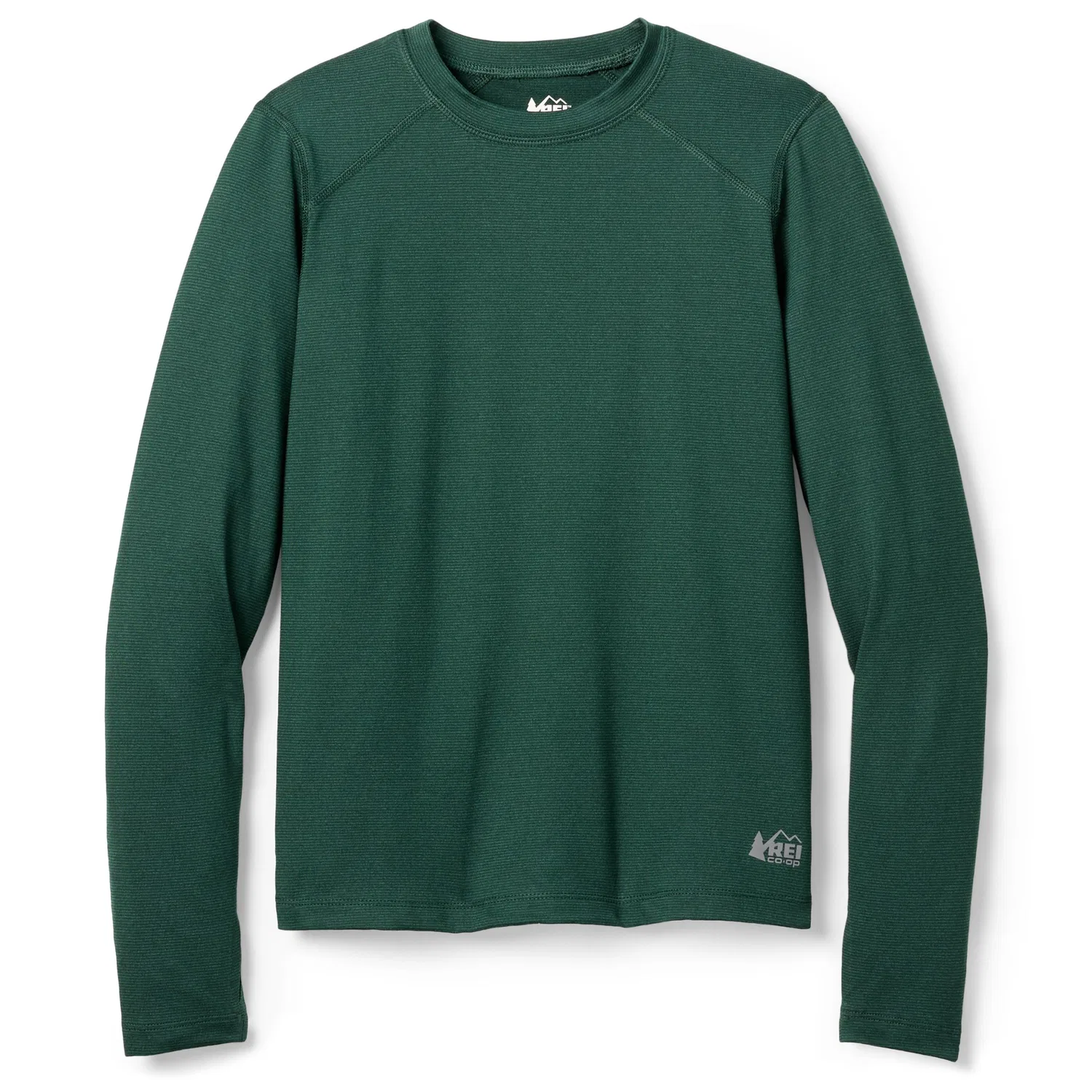 Термобелье с длинным рукавом Midweight Base Layer Crew Top Rei Co-Op, зеленый