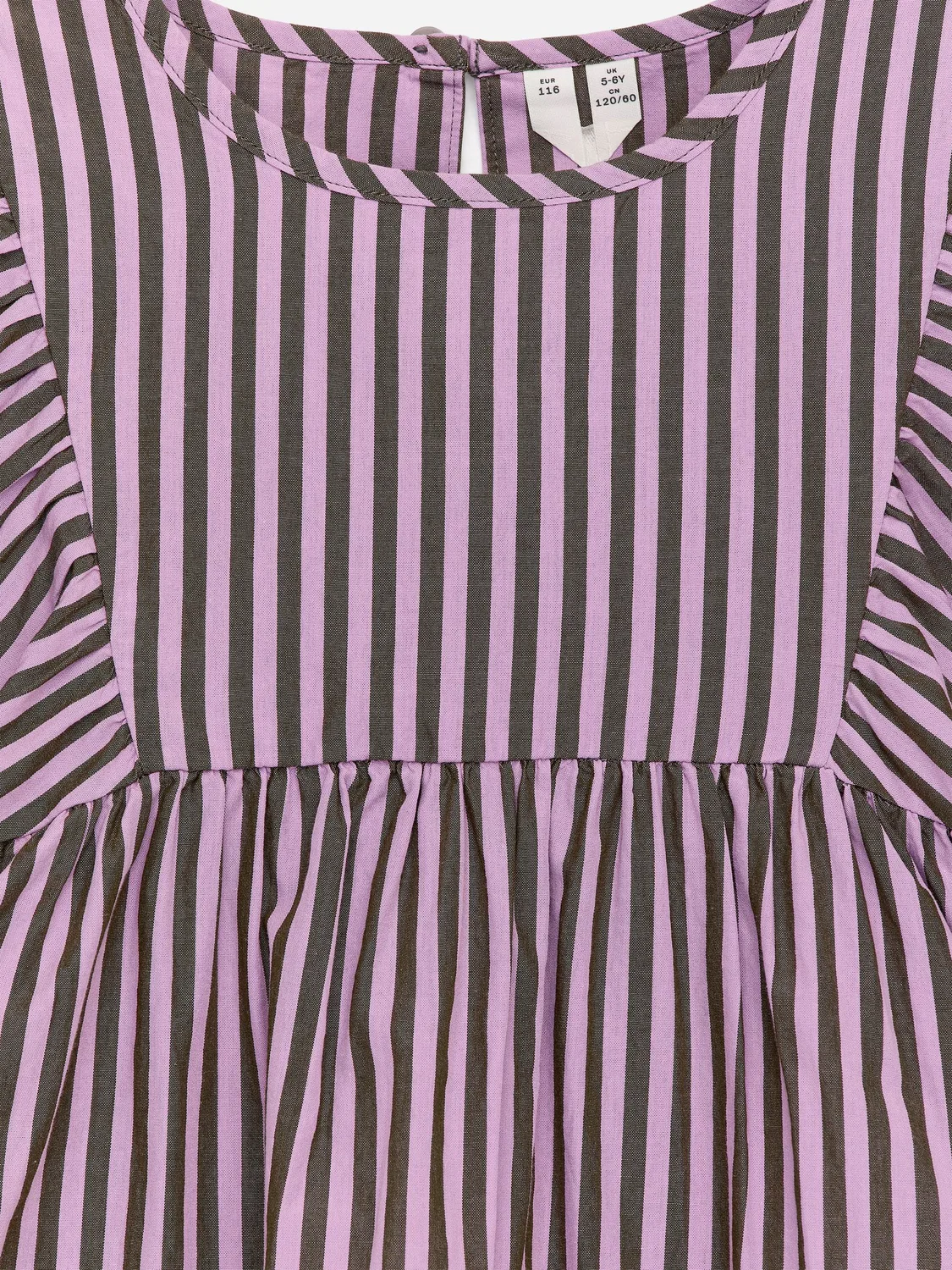 Платье из поплина, модель Purple ARKET, фиолетовый — фото 3