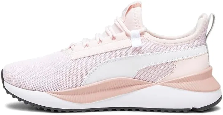 Детские кроссовки для девочек с шнуровкой Pacer Easy Street PUMA, Pink — фото 3