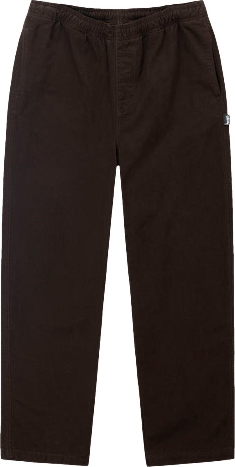 

Брюки Stussy Brushed Beach Pant 'Espresso', коричневый