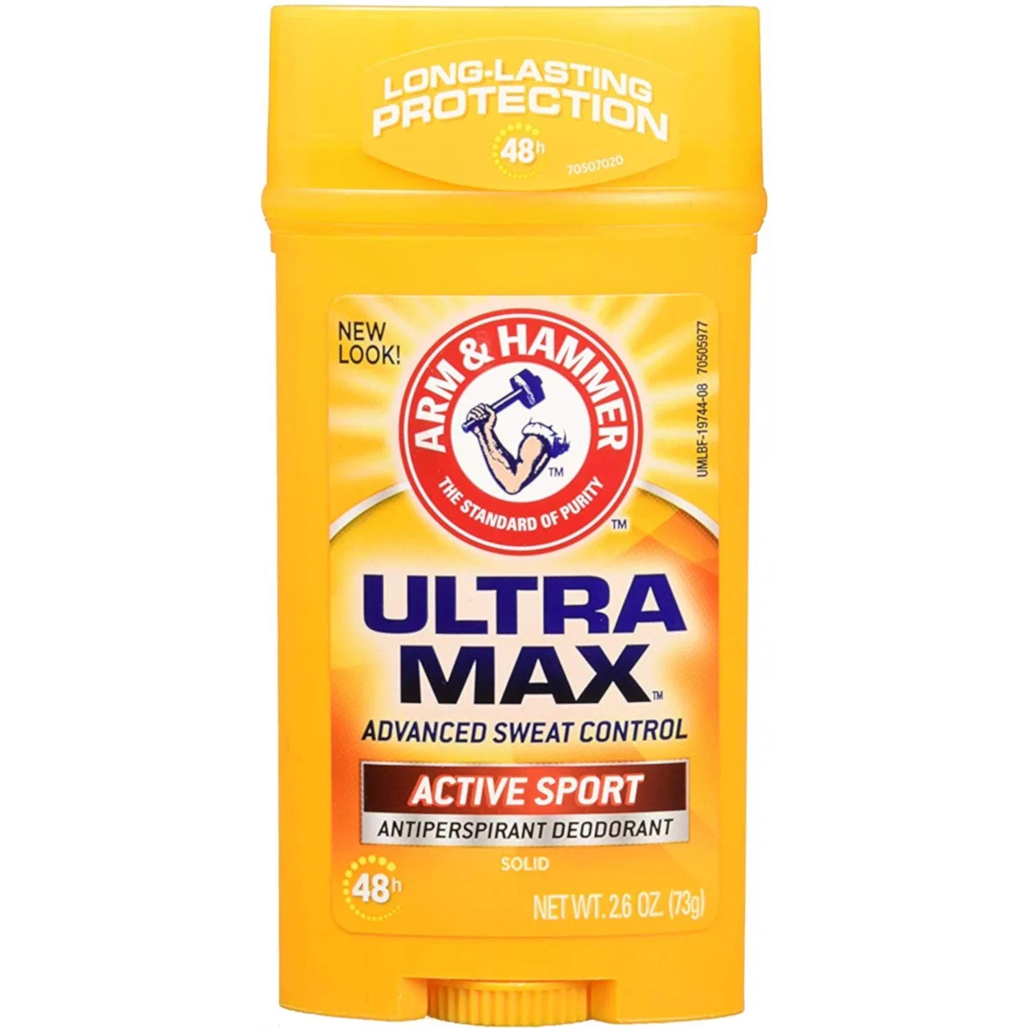 Антиперспирант-дезодорант Arm & Hammer Ultramax Active Sport, 3 шт по 2.6 fl oz, Pure Sport