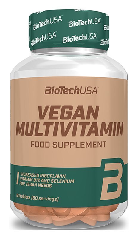 

Комплекс поливитаминов с минералами BioTechUSA Vegan Multivitamin