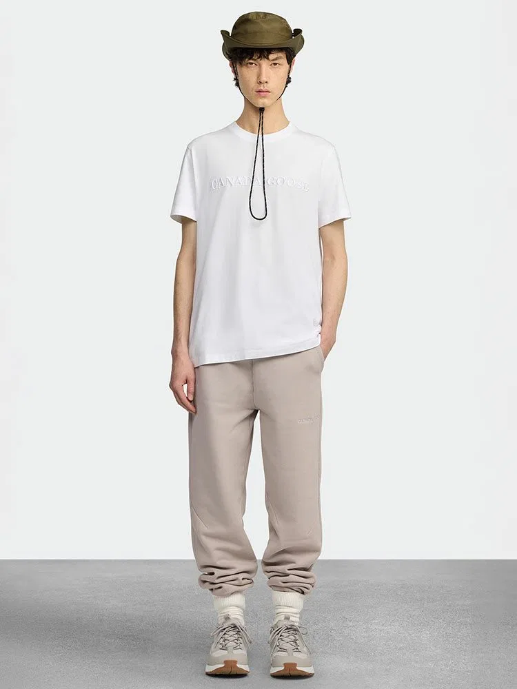 Футболка с вышивкой Emerson CANADA GOOSE, White
