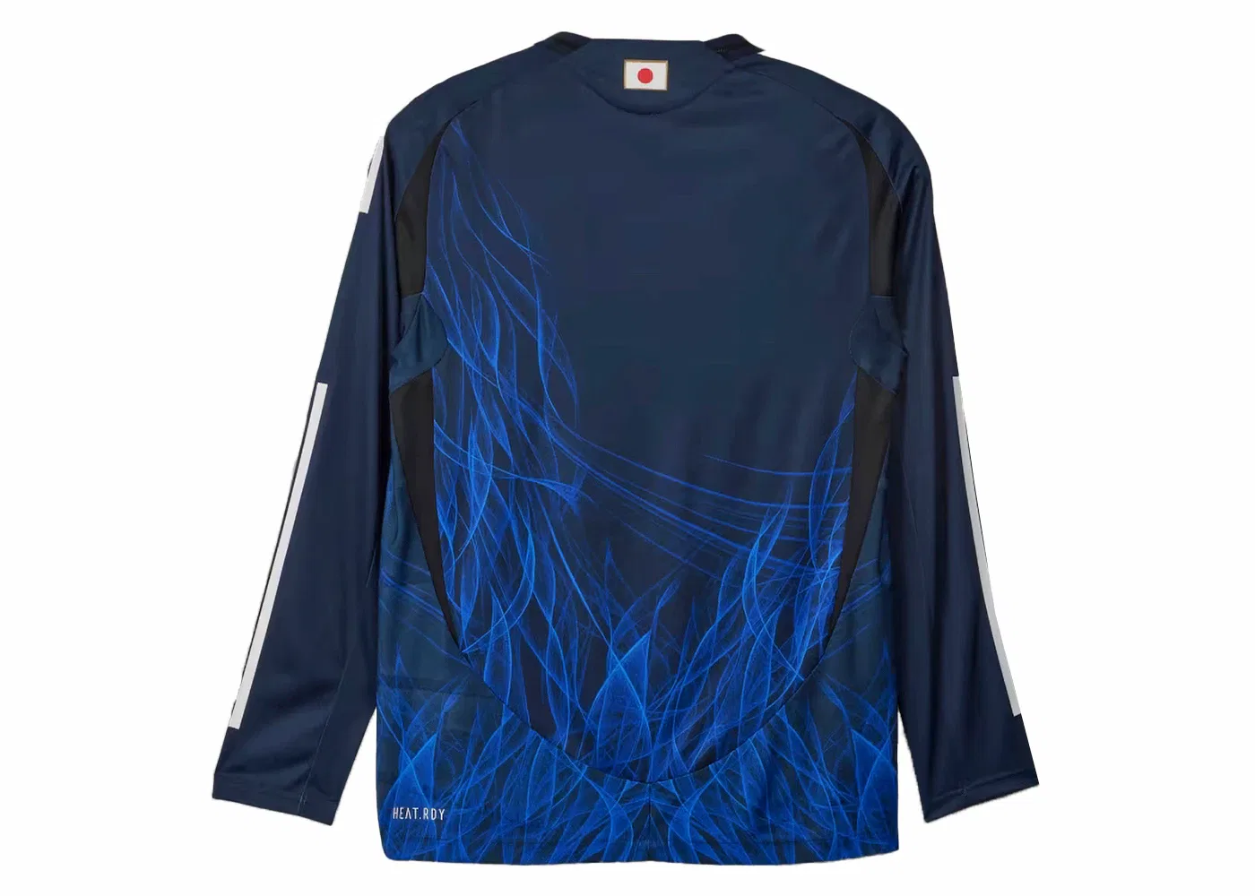 Мужская футбольная футболка с длинным рукавом с принтом Y-3 Japan 2024 Home Authentic Adidas, Legend Ink — фото 2