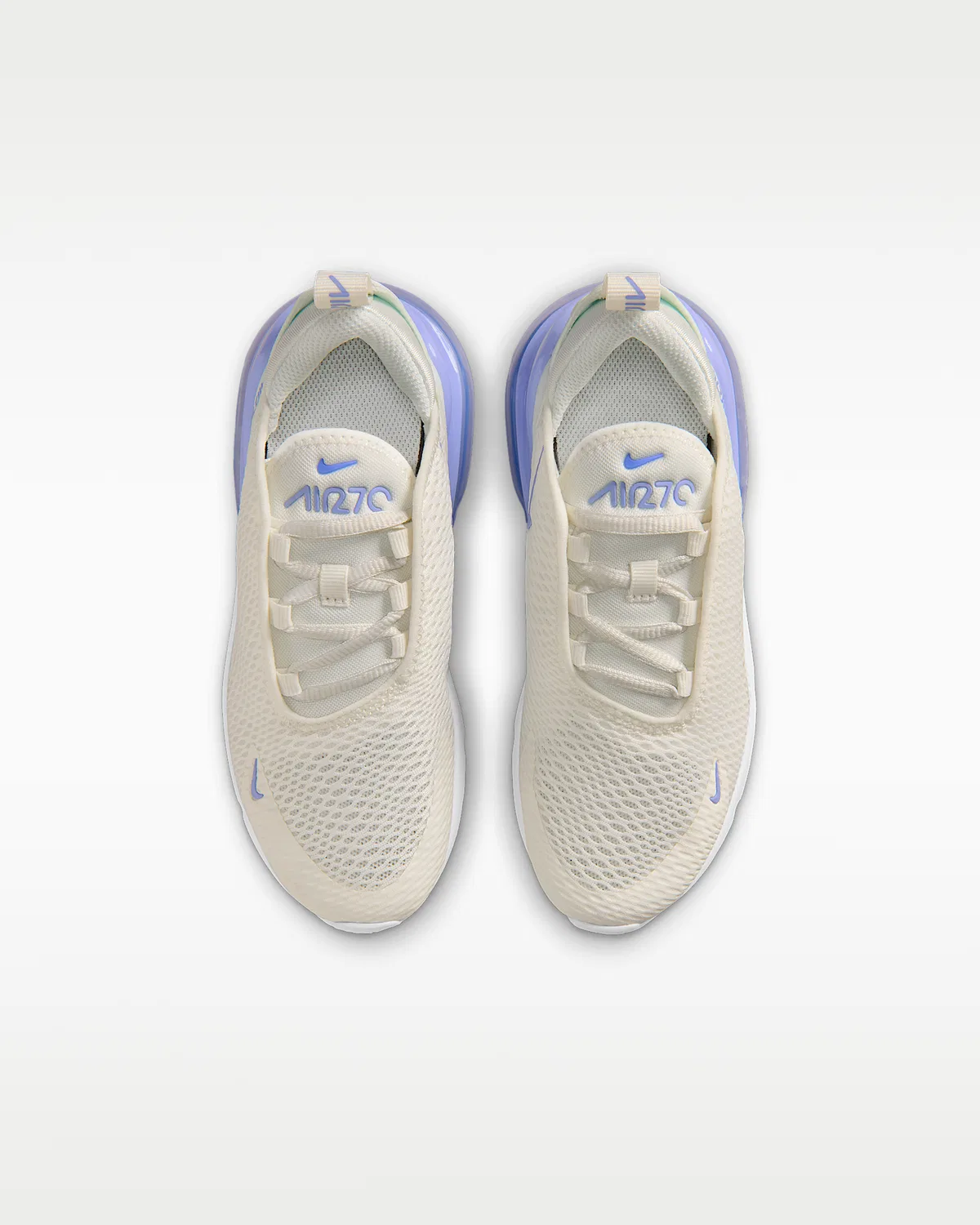 Кроссовки Nike Air Max 270 для малышей, Sail/Sapphire/Light Thistle — фото 4