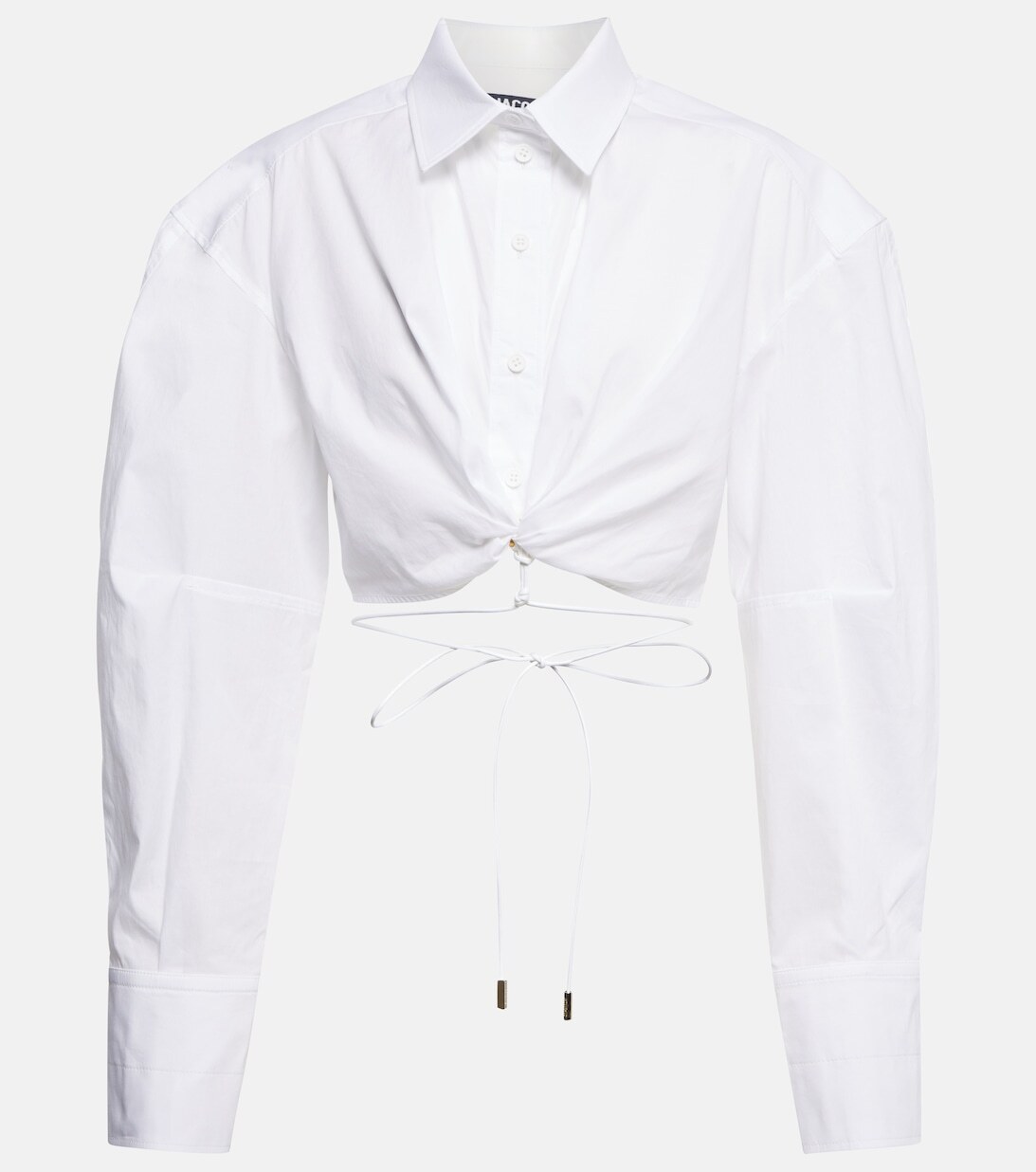 

Рубашка La Chemise Plidao JACQUEMUS, белый