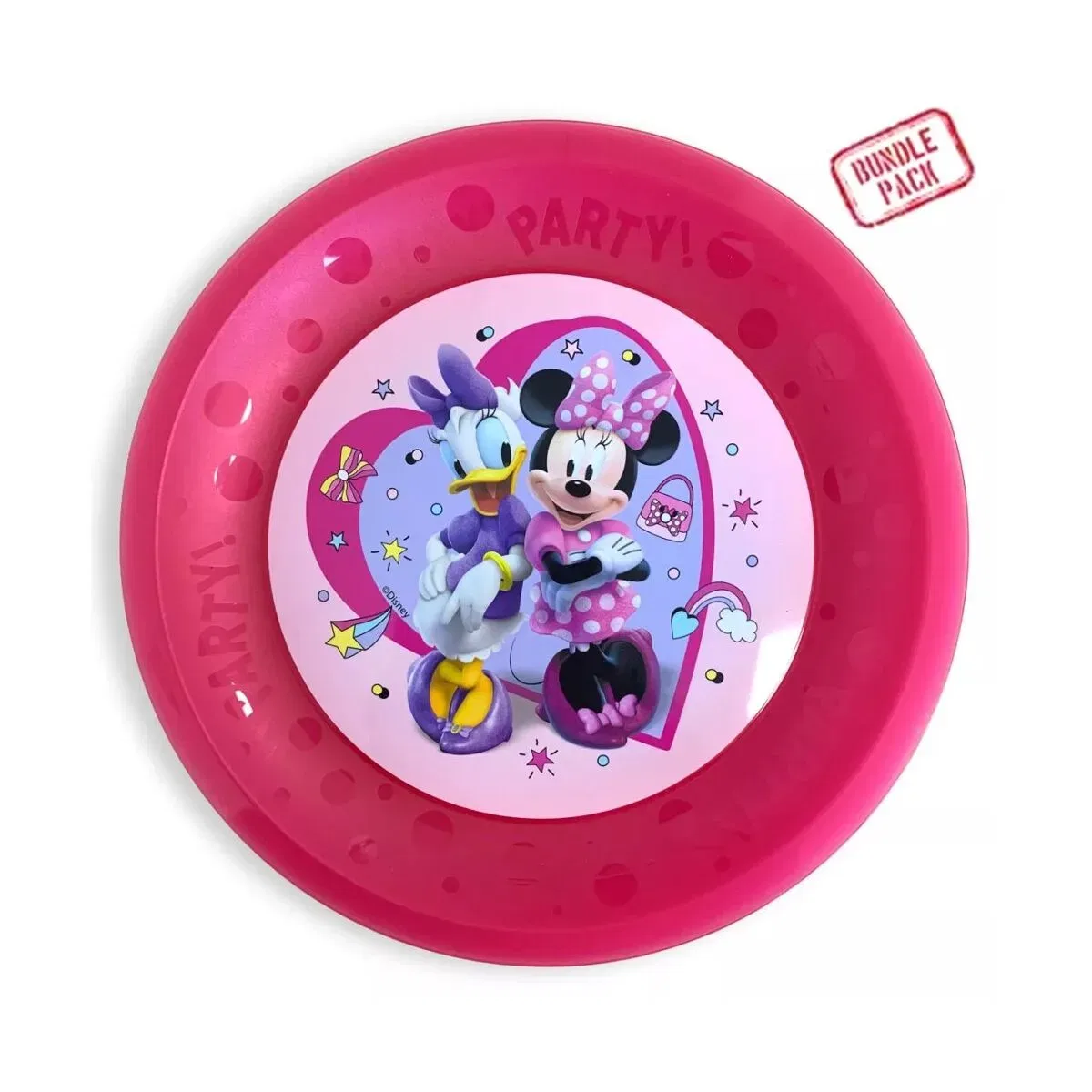 Тарелка детская с принтом Minnie Junior mikro premium Disney, разноцветный — фото 2
