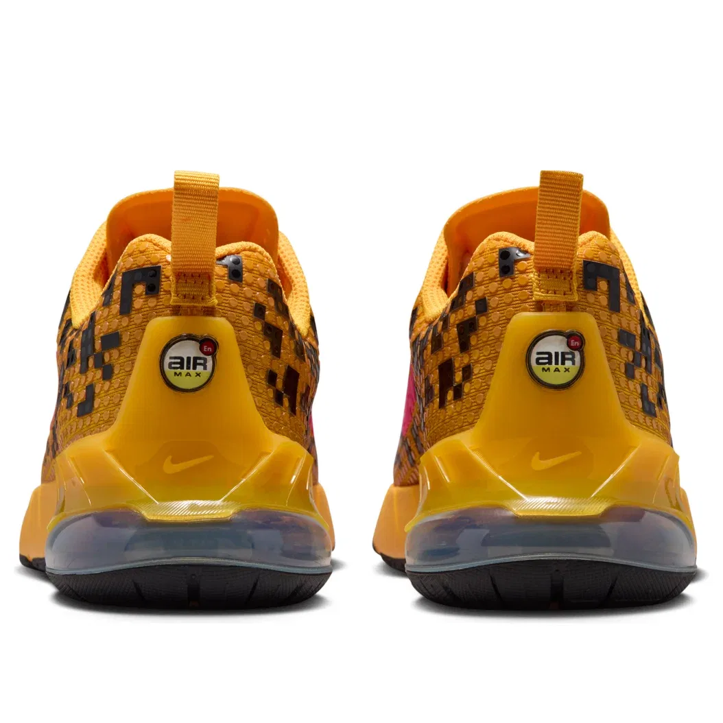 Детские кроссовки Nike x LEGO Air Max Phoenix University Gold Black, золотистый — фото 4