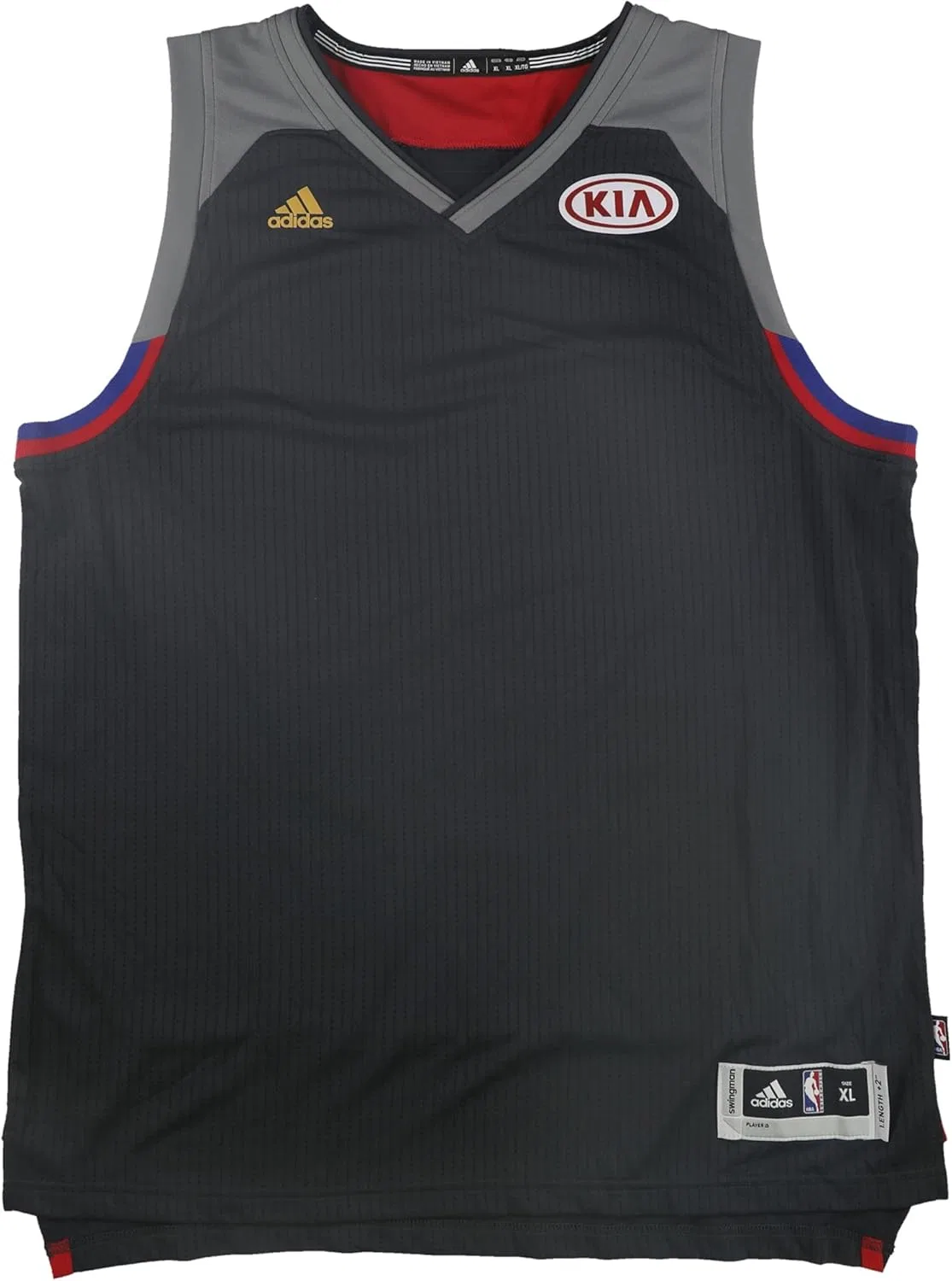 Мужская баскетбольная майка Allstar West adidas, Gray