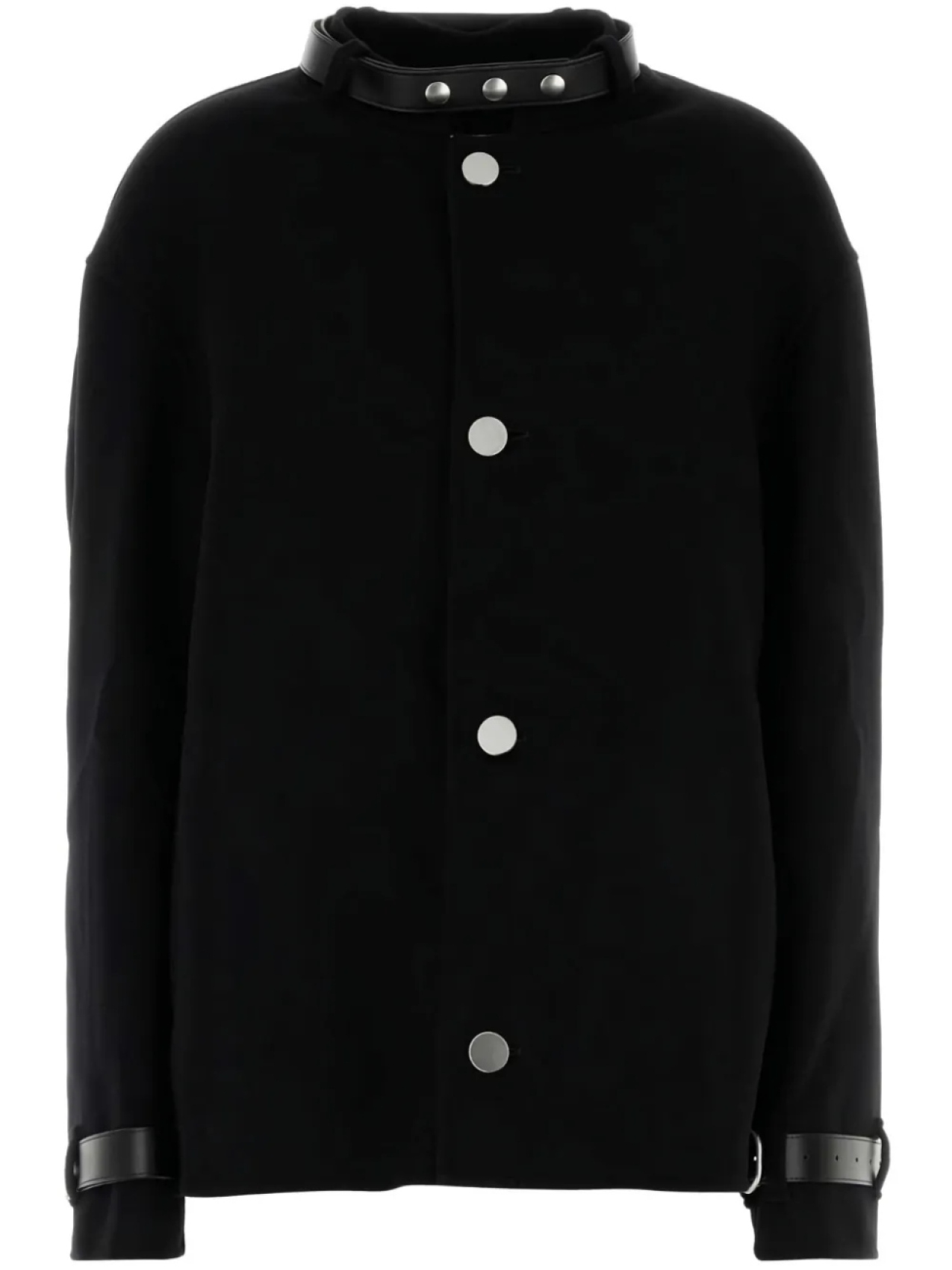 

Кашемировый жакет Jil Sander с поясом, черный