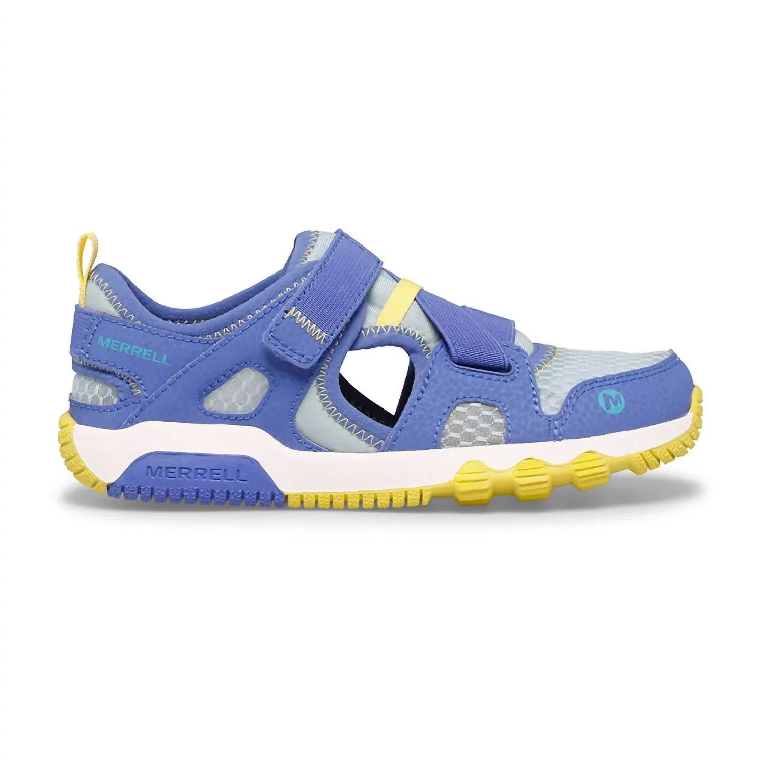 Детские сандалии для мальчиков для воды с быстросохнущим верхом Hydro Water Sandal MERRELL, Free Marlin/Limelight — фото 2