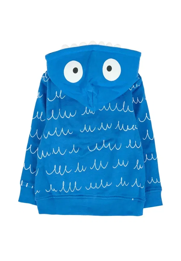 Худи с принтом Zip-up sweatshirt Stella Mccartney Kids, синий — фото 2