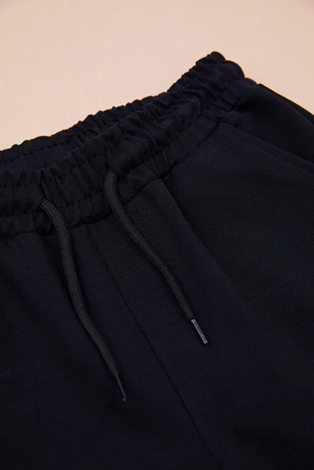Детские шорты для мальчиков с карго-карманами Fulla Moda, Black — фото 2