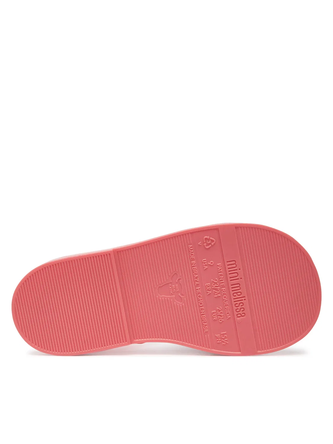Сандалии для девочки Mini Mar Sandal Uni Bb Melissa, розовый — фото 4