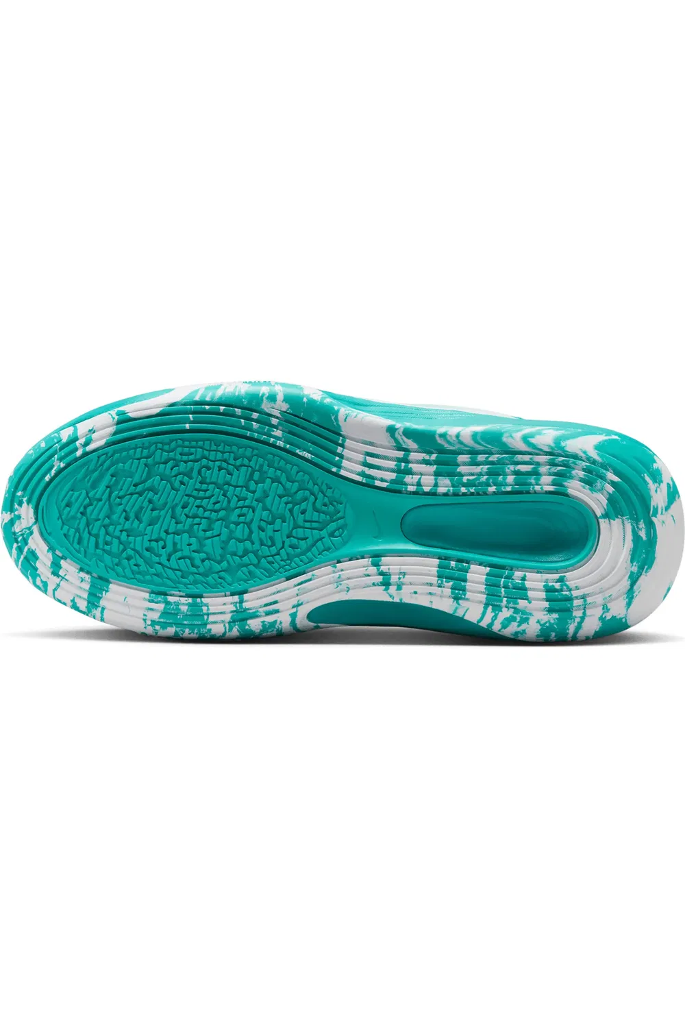 Детские баскетбольные кроссовки с амортизацией IsoFly Nike, Dusty Cactus/White — фото 4