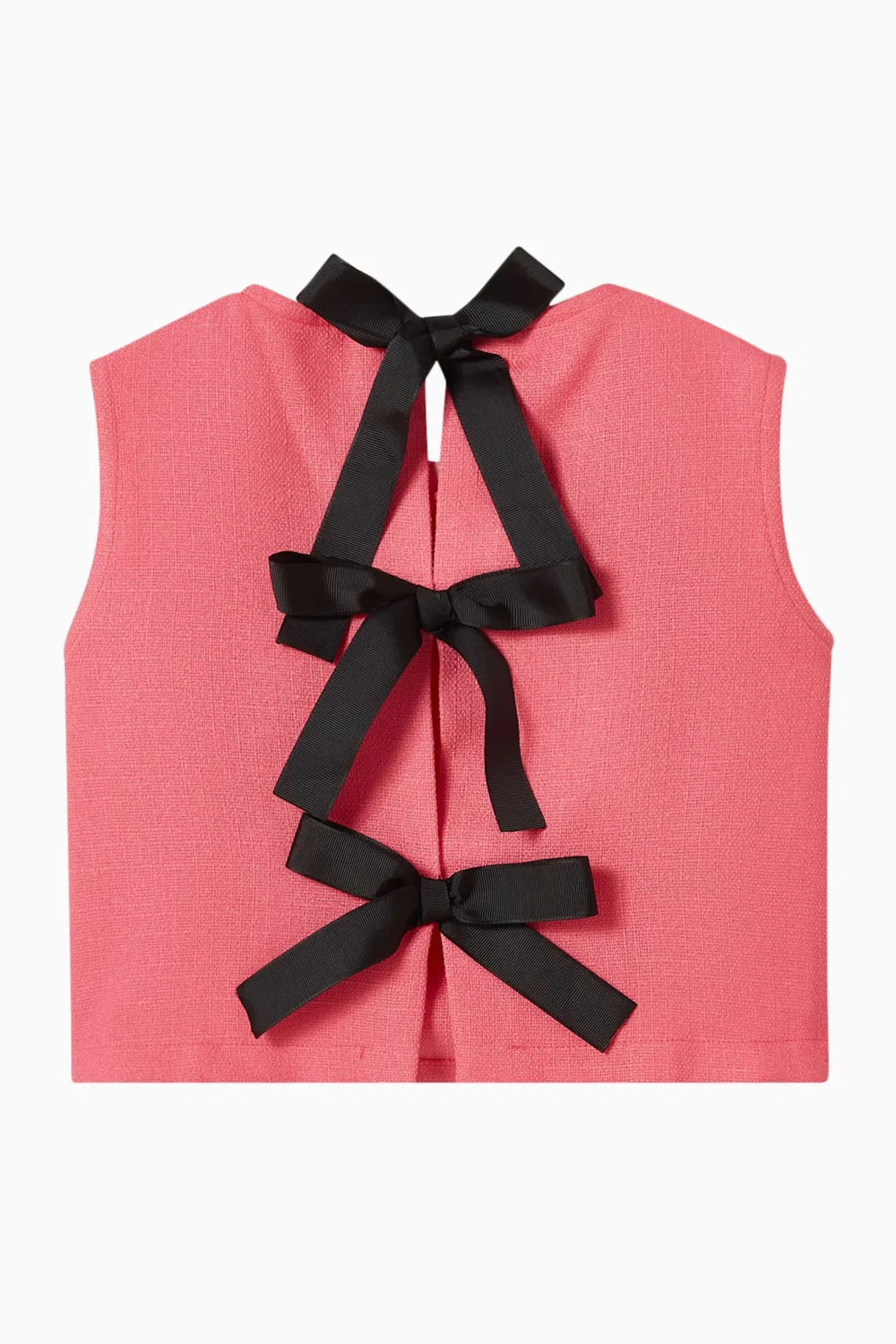 Блузка с бантом-бабочкой из твида Bow-tie Blouse in Tweed Phi Clothing — фото 3
