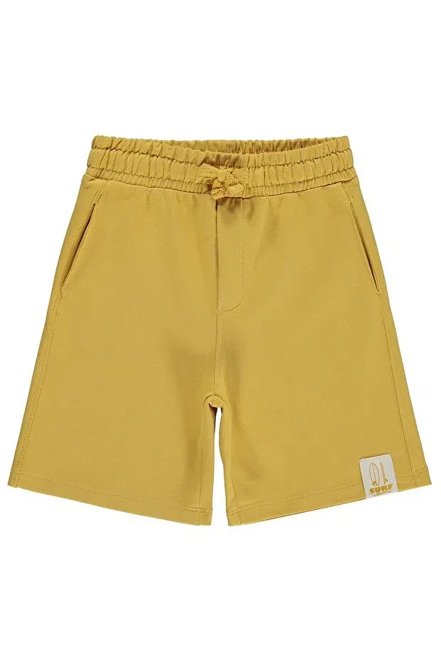 Детские шорты для мальчиков хлопковые Civil Boys, Dark Mustard