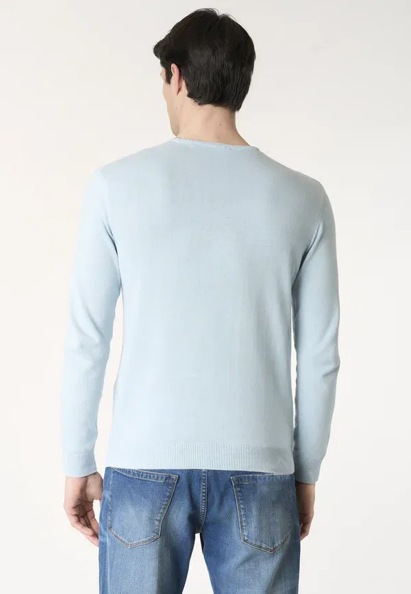 Джемпер дышащий Jumper U.S. Polo Assn., Blu, синий — фото 3