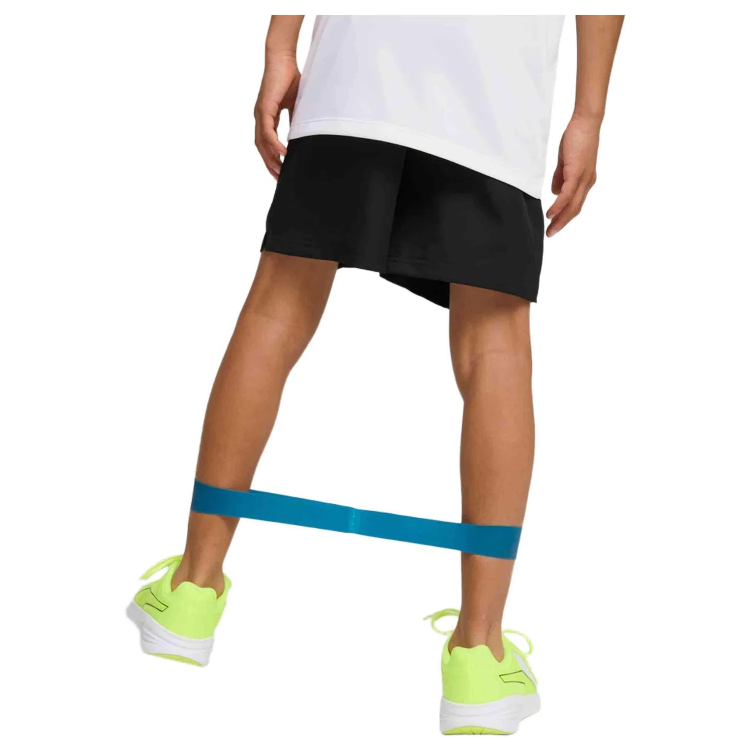 Детские шорты с принтом Puma Woven Shorts B, Puma, Черный — фото 2