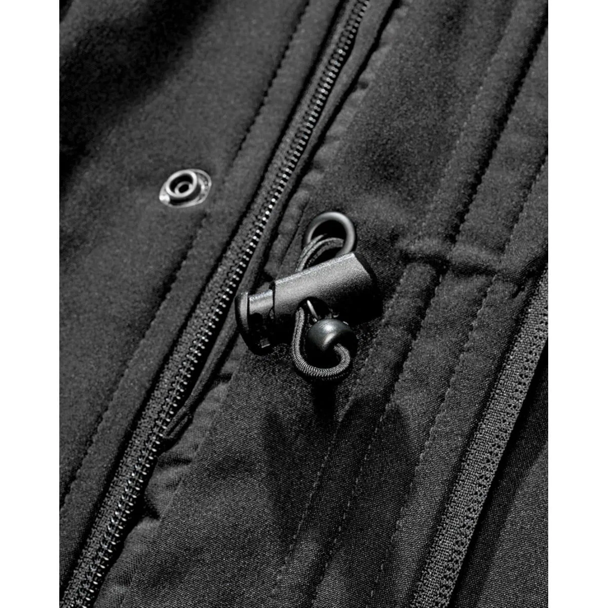 Мужская ветрозащитная куртка M65 Softshelljacket Brandit, Schwarz — фото 4