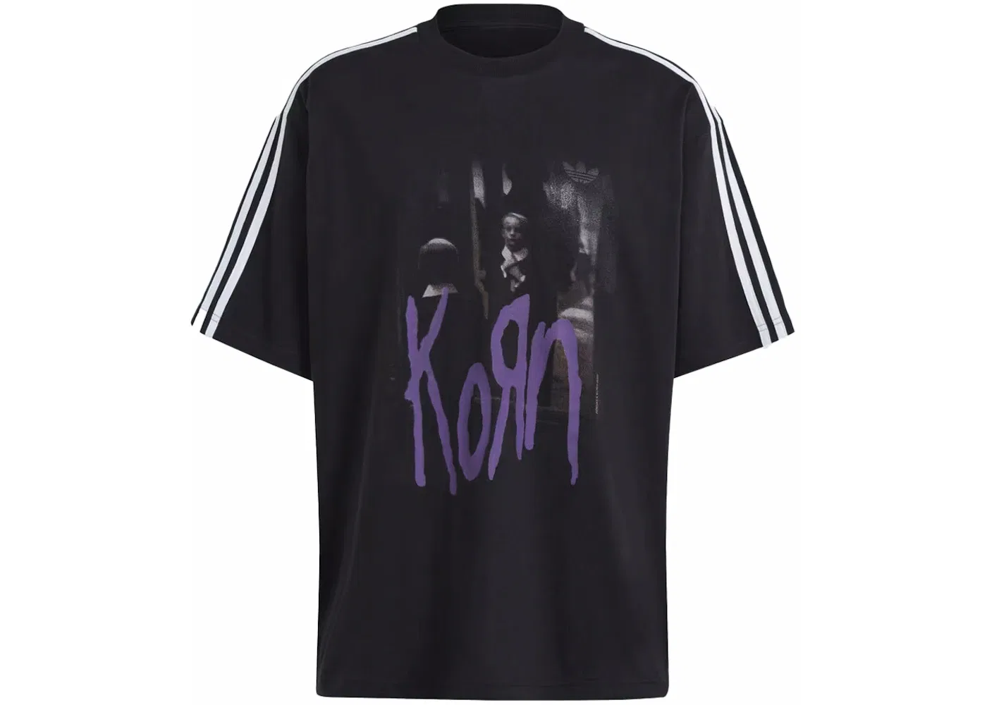 Мужская футболка с принтом Adidas x KoRn Tee Adidas, Carbon
