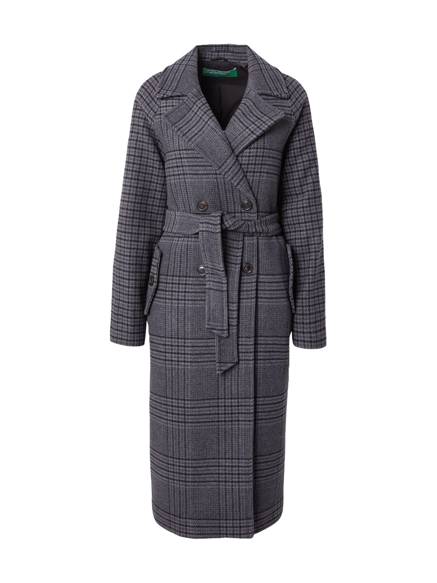 

Межсезонное пальто UNITED COLORS OF BENETTON, цвет Grey/Light grey