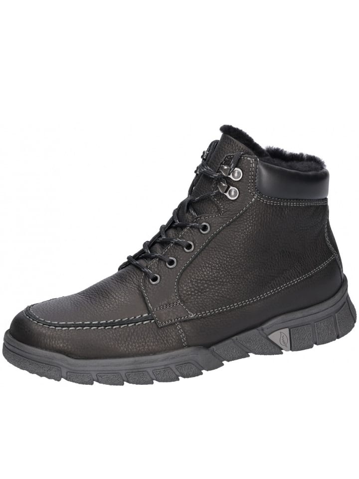

Сапоги WALDLÄUFER Schnürstiefel H- LIno, черный