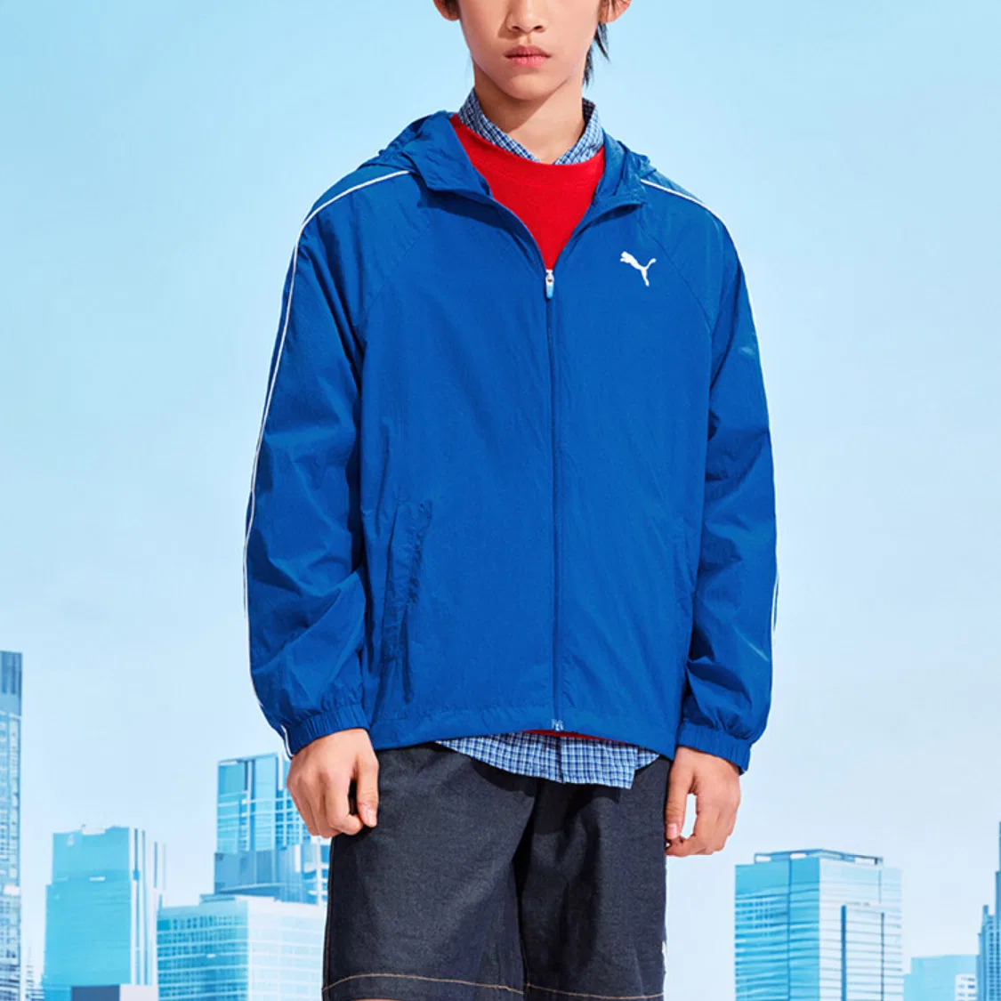 Детская одежда для защиты от солнца PUMA, Royal Blue 80701 — фото 3