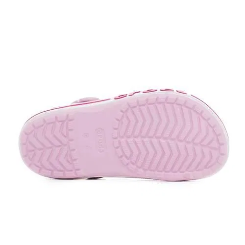 Детские сабо с перфорацией Bayaband Clog Crocs, Роза — фото 4