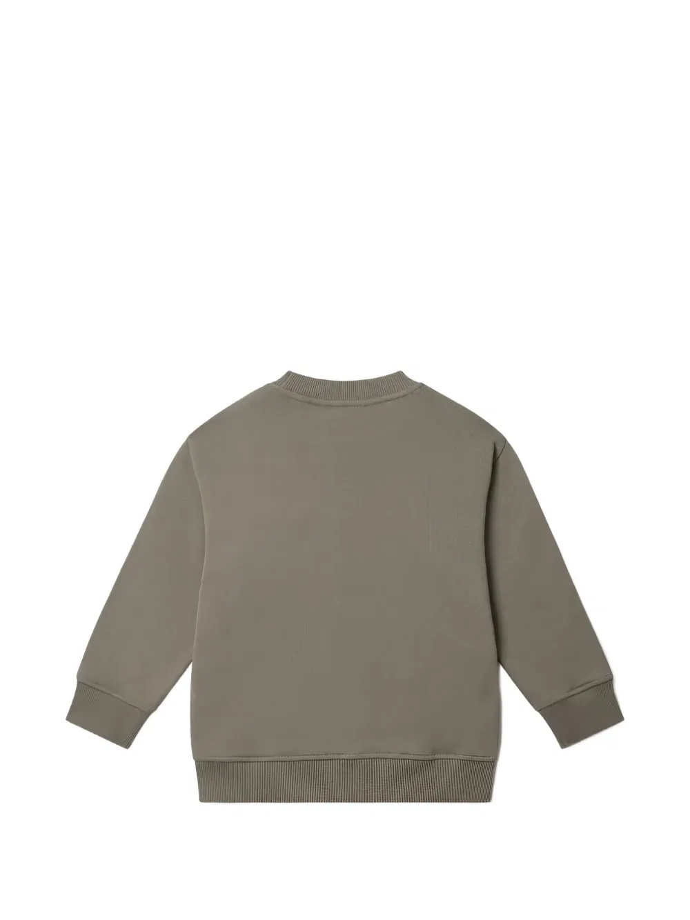Свитшот с принтом Stella McCartney Kids, цвет Khaki Green — фото 2
