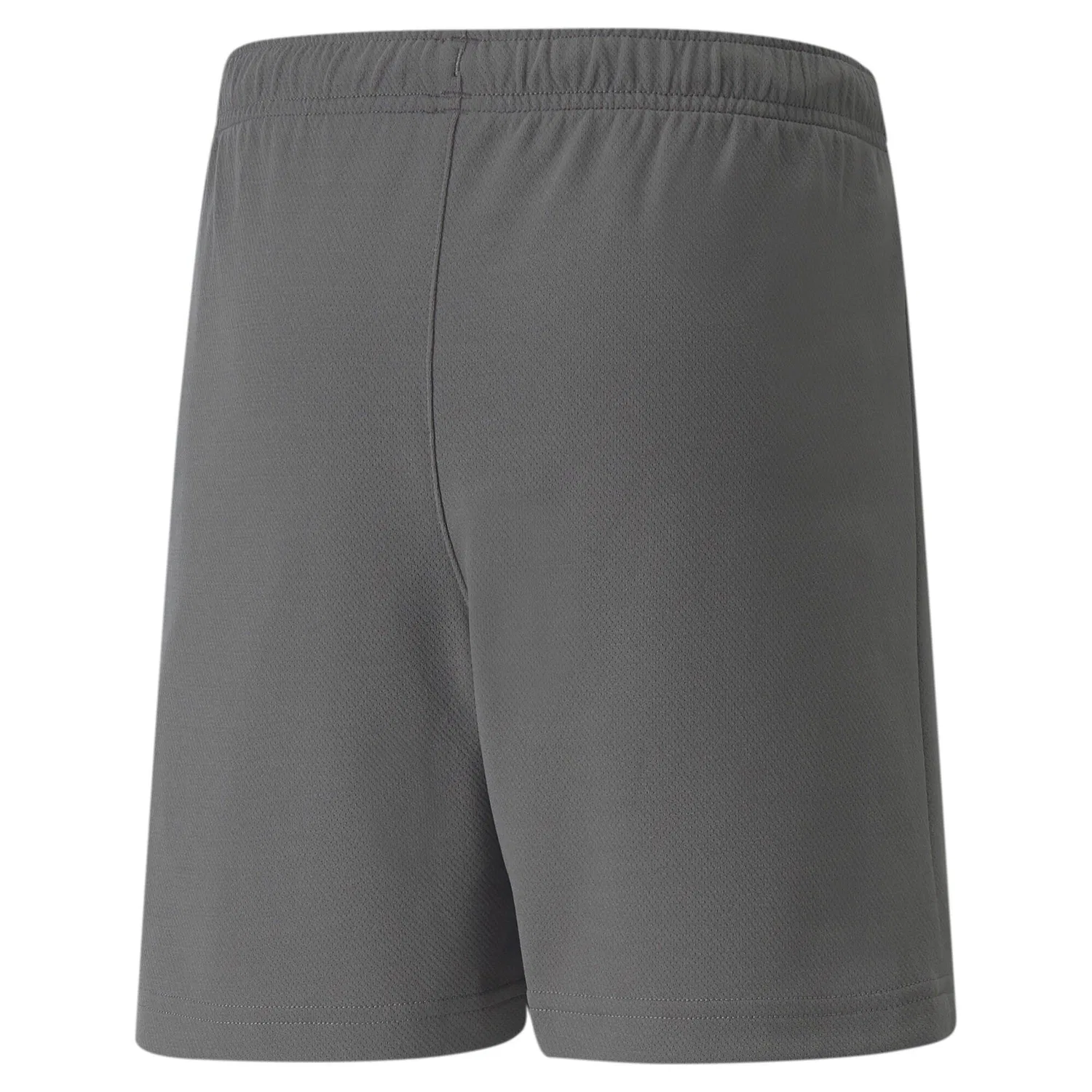 Детские шорты с длиной до колена Puma teamRISE Short Jr, Grau Weiss — фото 4