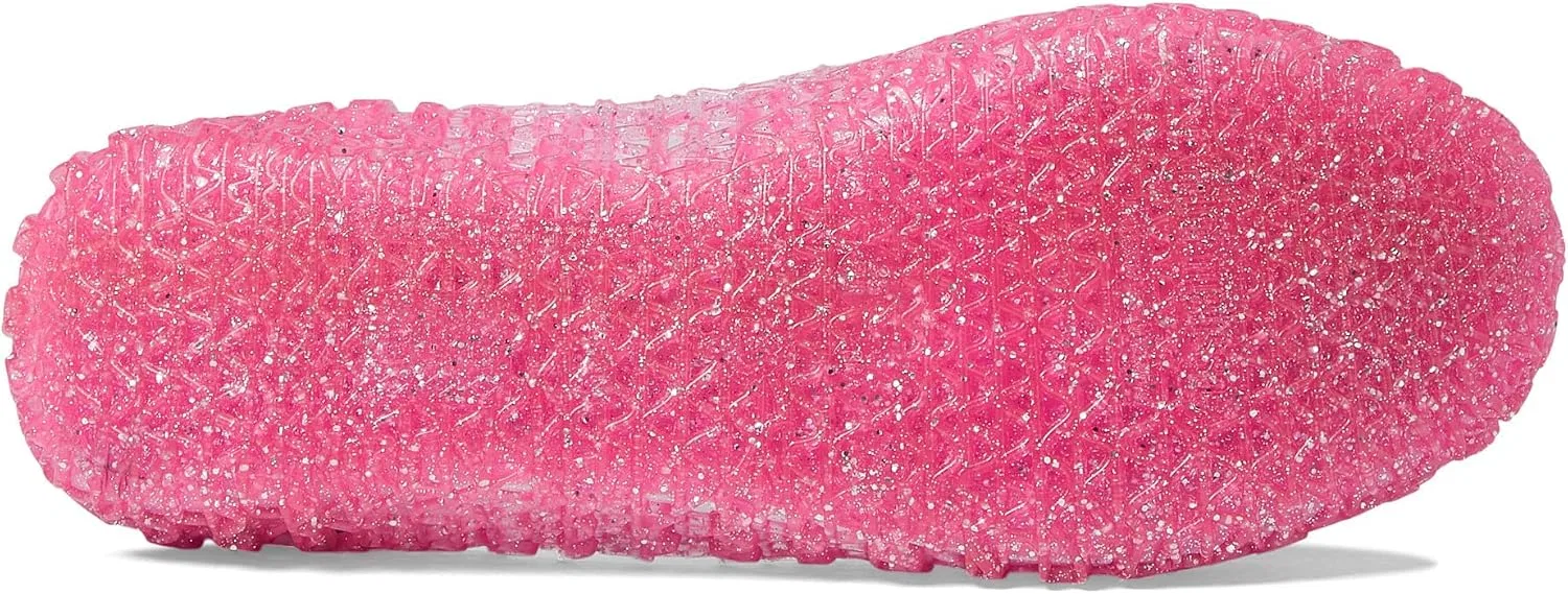 Детские босоножки для девочек с переплетенным дизайном Campana Papel mini melissa, Pink — фото 4