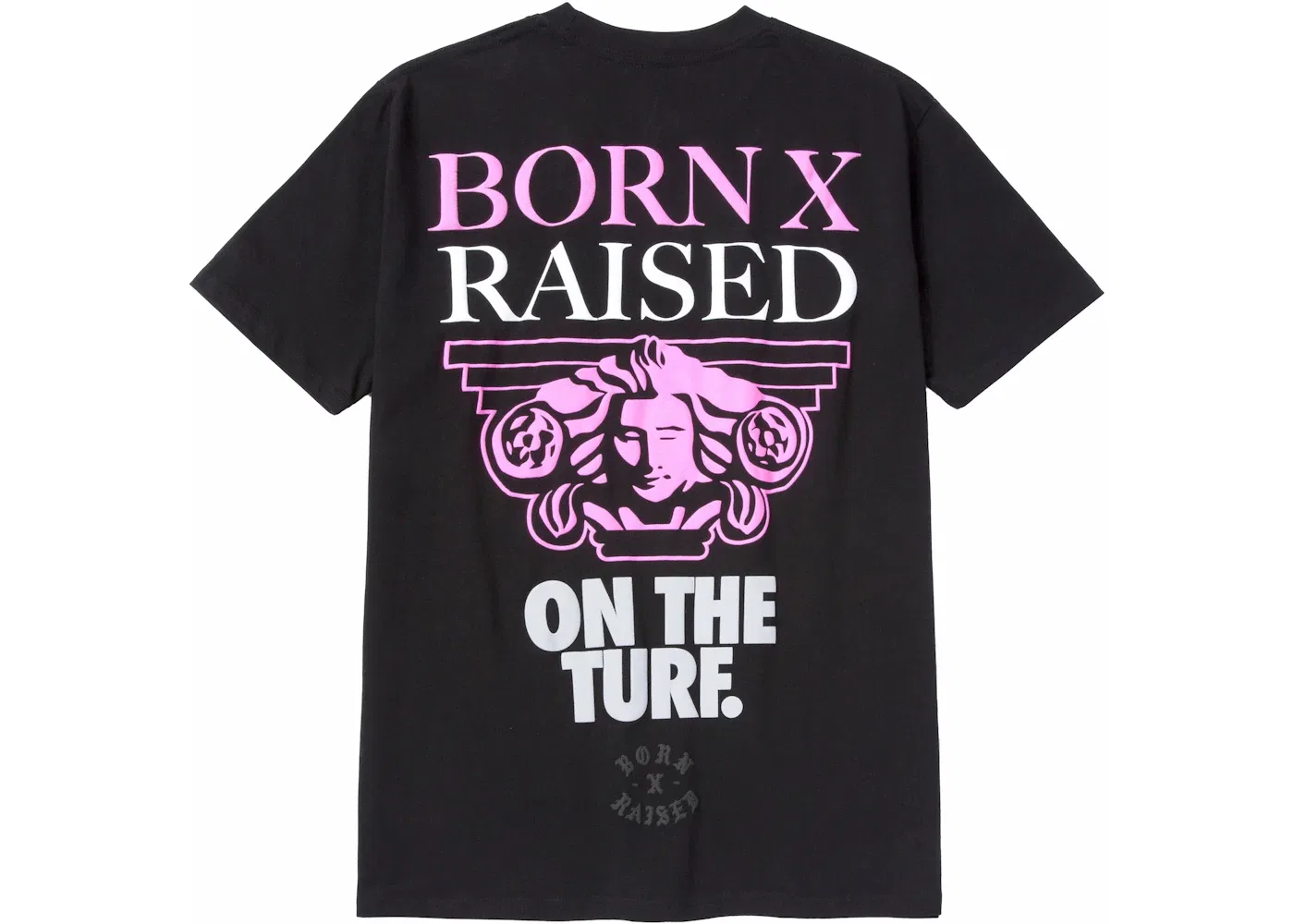 Мужская футболка с принтом Nike SB Born X Raised Capital Head Tee, Black