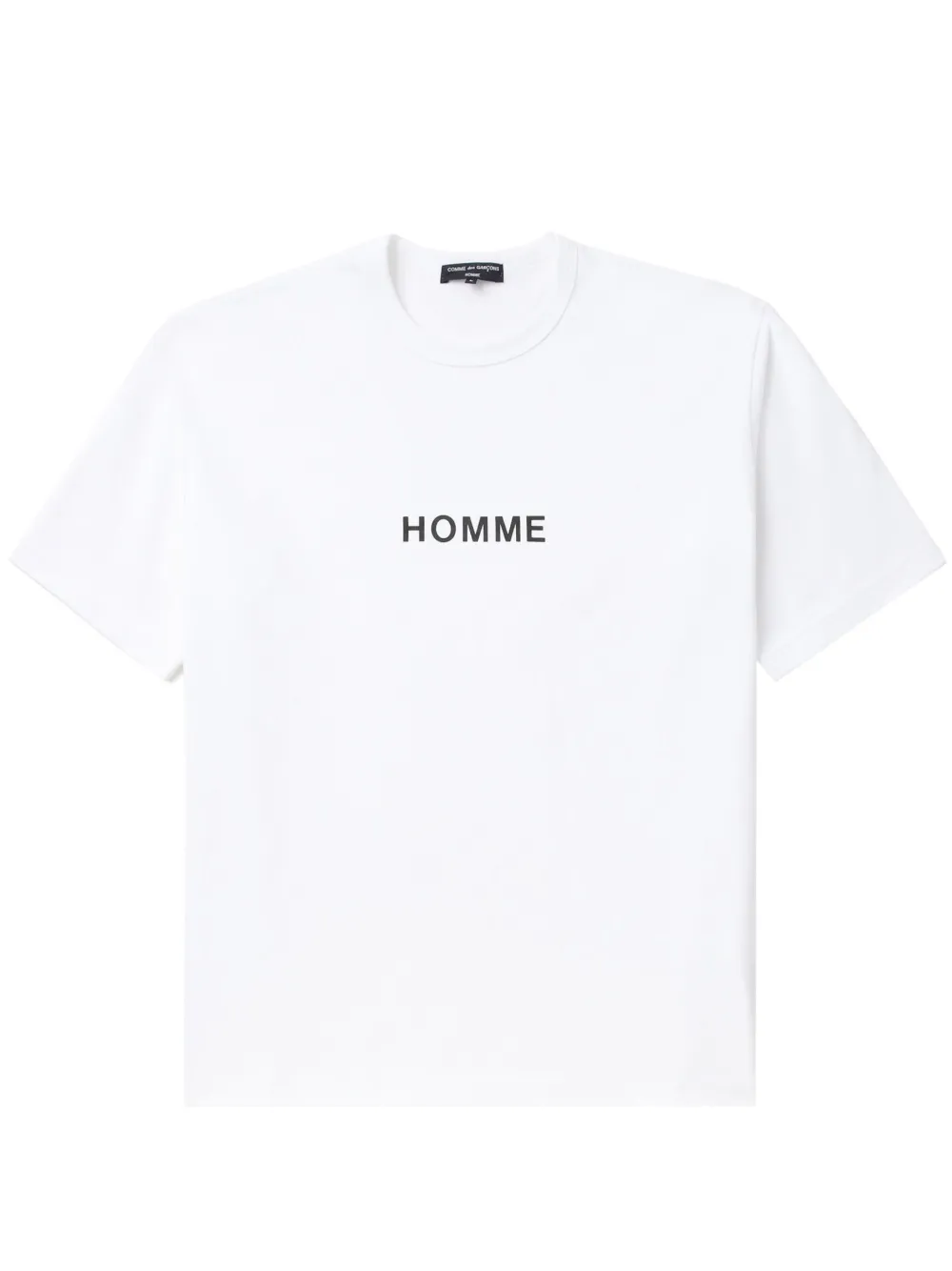 

Футболка с логотипом Comme des Garçons Homme, белый