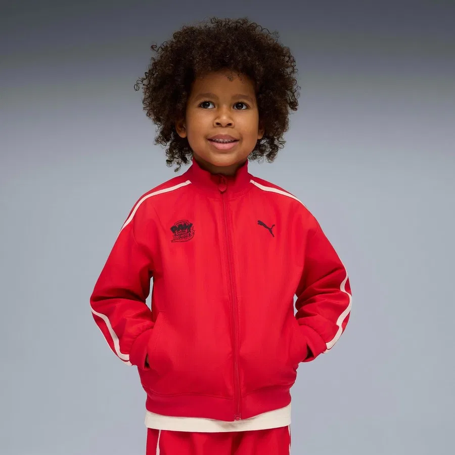 Детская куртка с длинным рукавом Puma x Paw Patrol T7, Красный