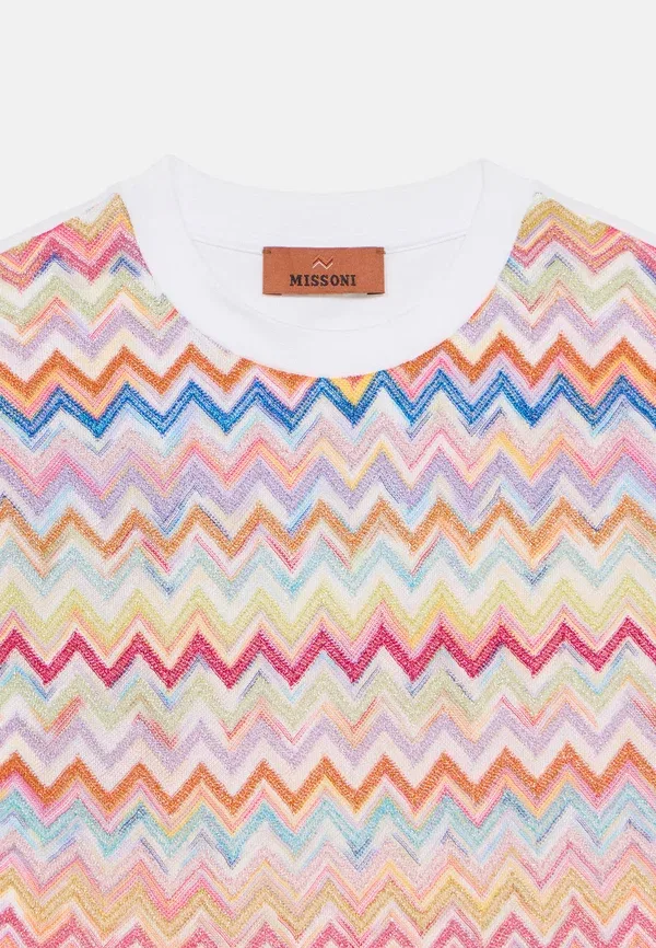 Футболка с принтом Missoni, мультиколор — фото 4