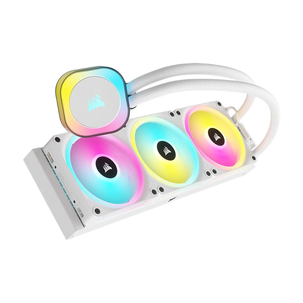 

Система водяного охлаждения Corsair iCUE Link H150i RGB, белый