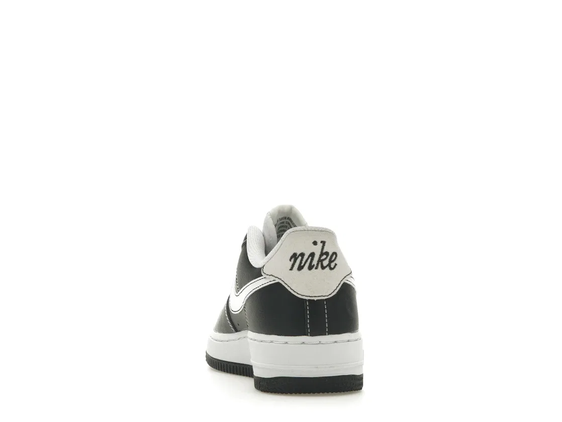 Детские кроссовки Lifestyle Nike Air Force 1 Low S50, Black/White/Black-Sail — фото 4