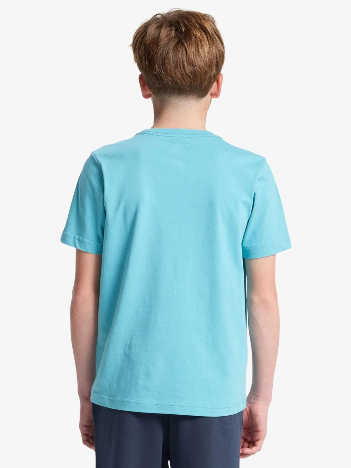 Футболка с принтом Quiksilver Blue Comp, синий — фото 4