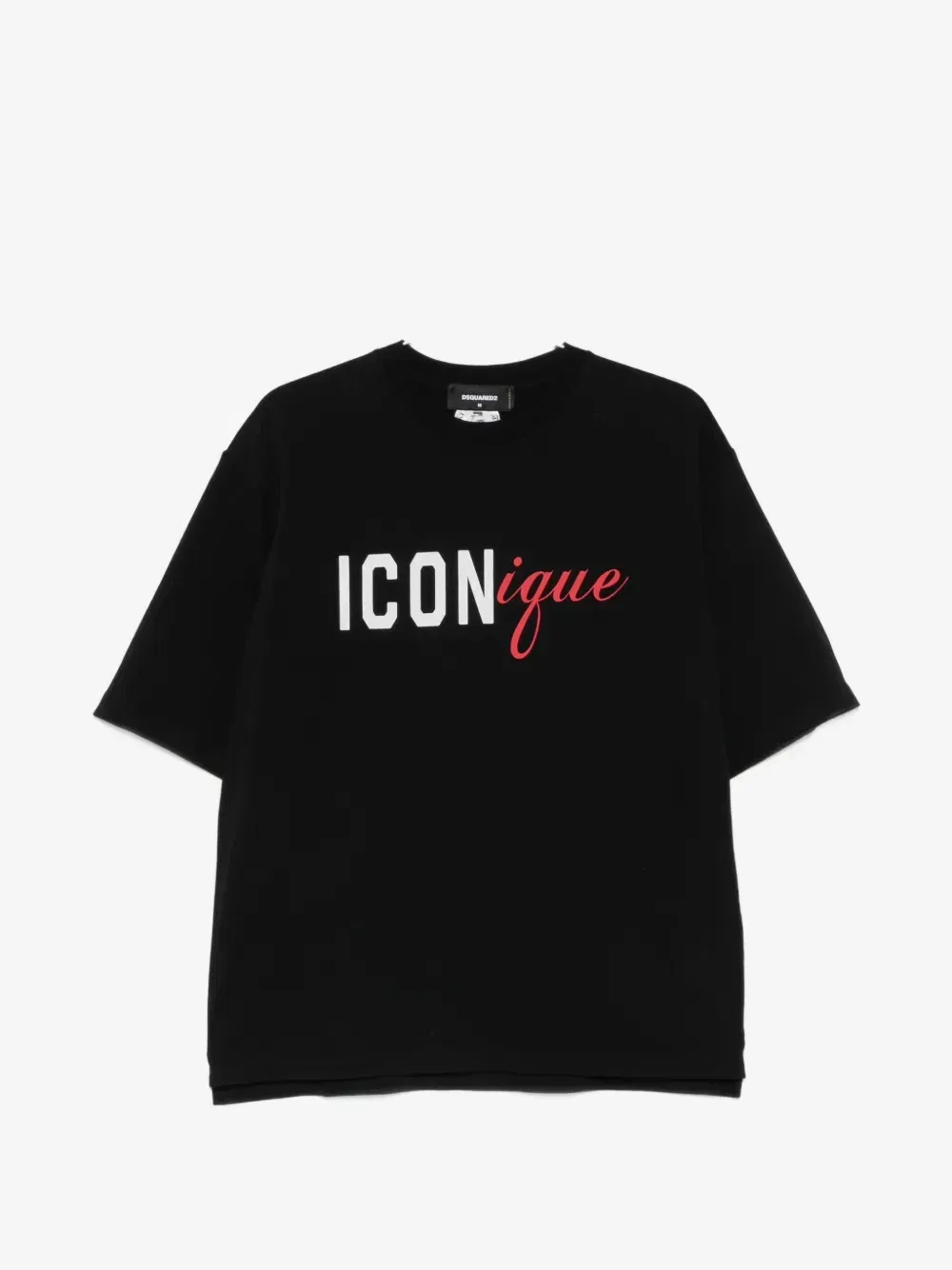 Футболка с принтом Iconique DSQUARED2, черный