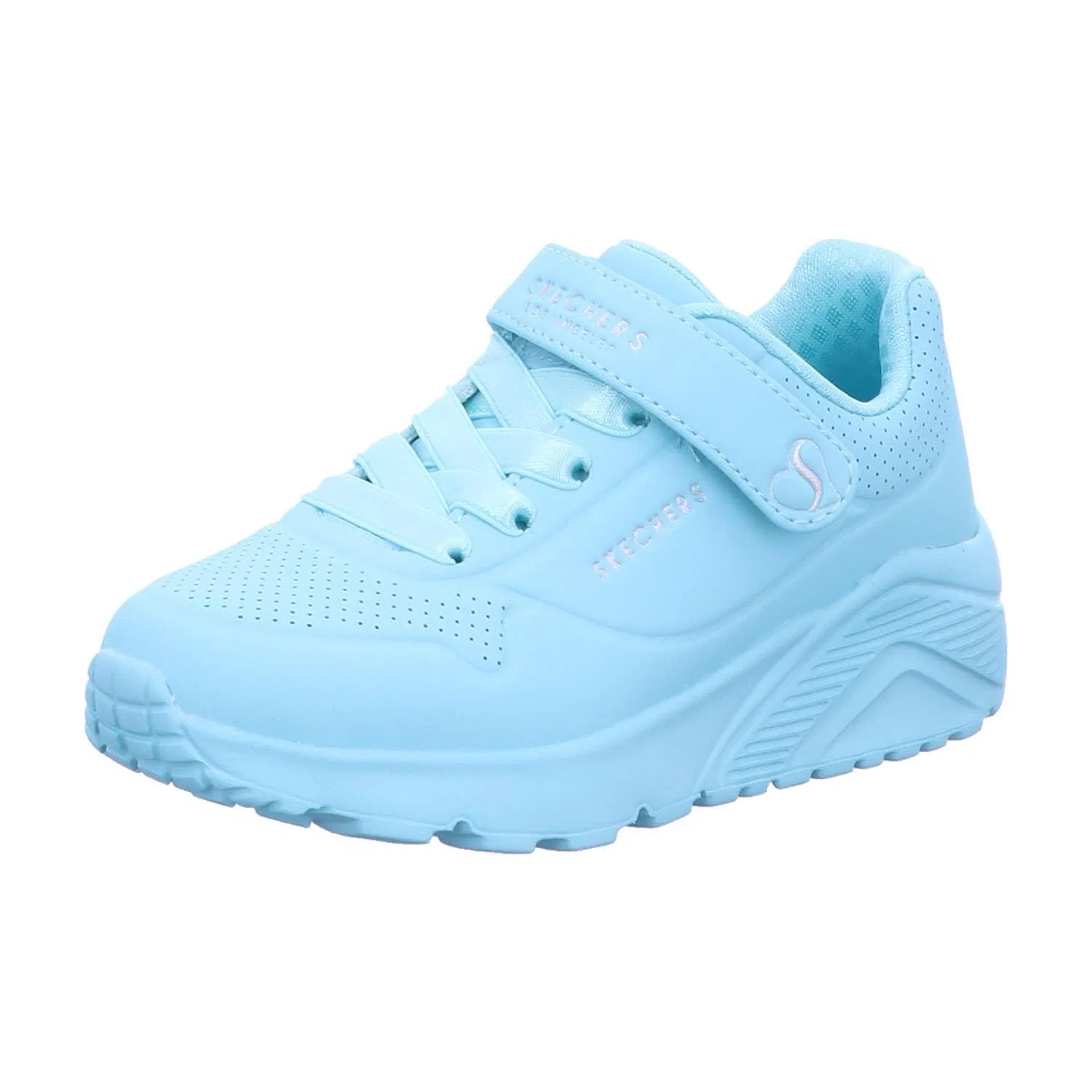 Детские кроссовки для девочек с принтом One Lite Skechers, Turquoise
