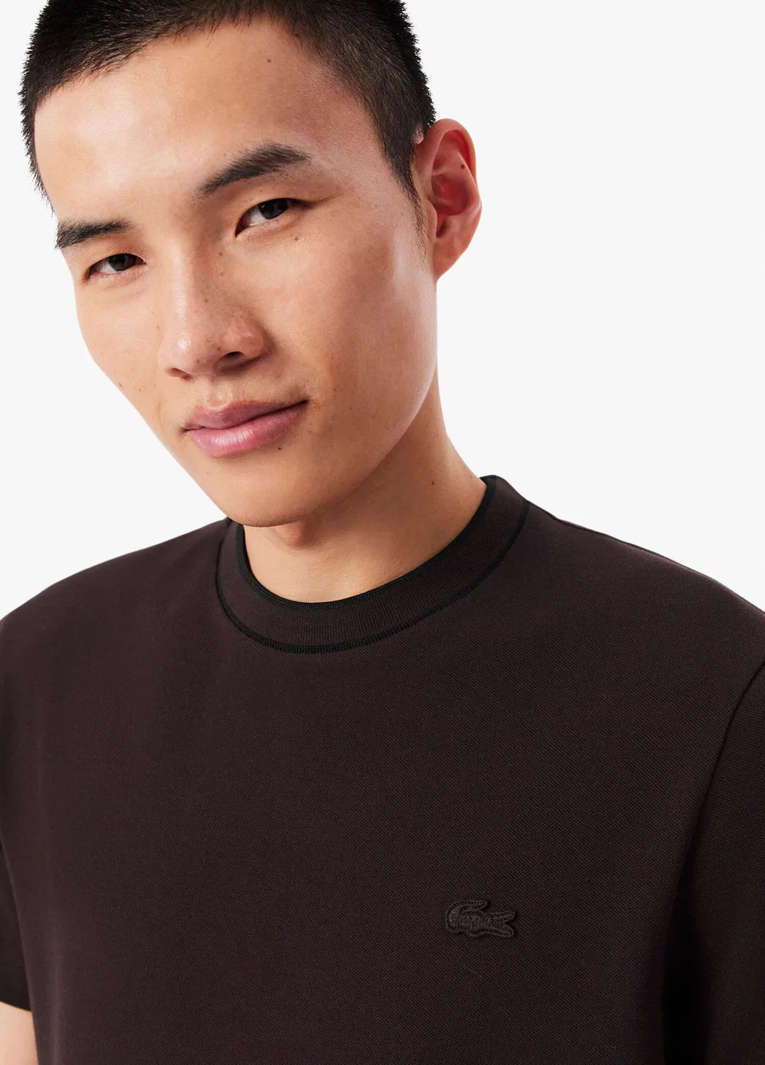 Футболка Lacoste, коричневый — фото 3