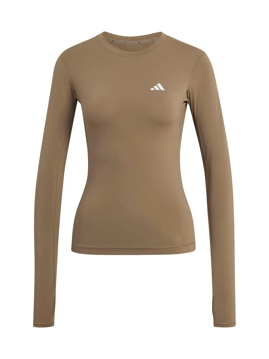 Спортивная футболка ADIDAS PERFORMANCE Performance Shirt 'Power Essentials' цвета хаки